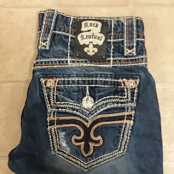 new rock revival jeans